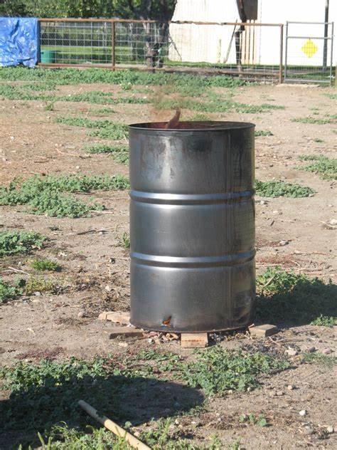BURN BARREL NO LID