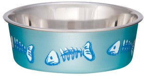 BELLA BOWL CAT-BLUE