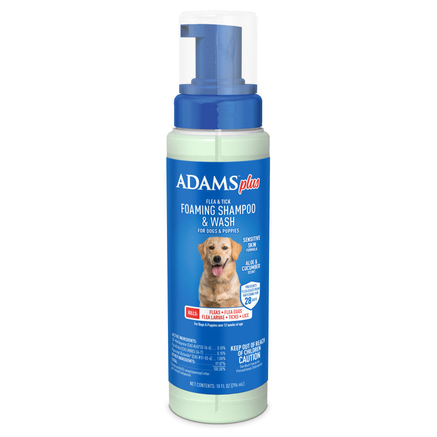 ADAMS SHAMPOO/FOAMING F/T