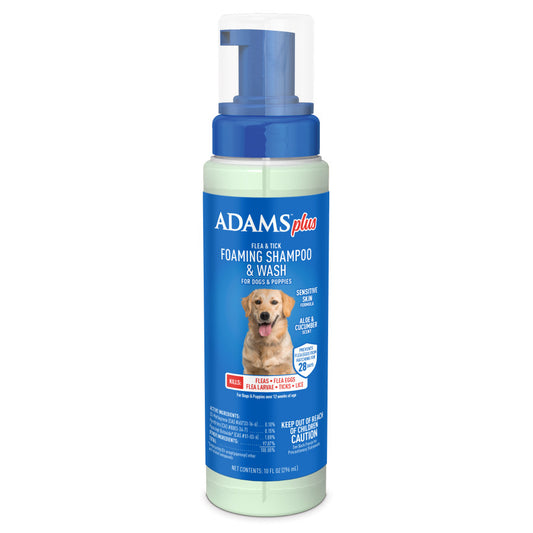 ADAMS SHAMPOO/FOAMING F/T